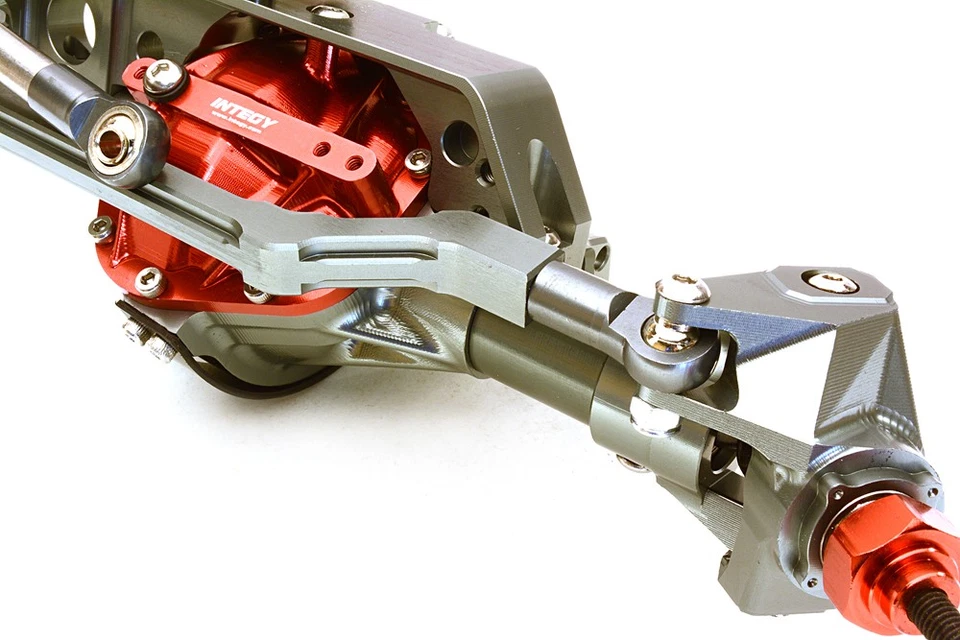 Billet Machined Complete Front Axle Assembly for Axial 1/10 RR10 Bomber 4WD - Image 4 of 4