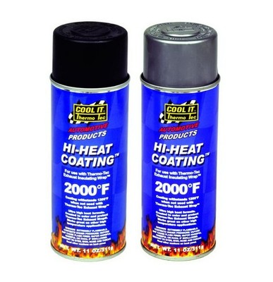 Thermo Tec 12001 Black High Heat Coating 12 oz