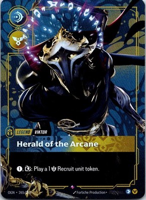 Viktor - Herald of the Arcane Rare Origins 265/298 NM Riftbound