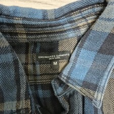 Engineered Garments Checked Shirt M Size Vintage Style