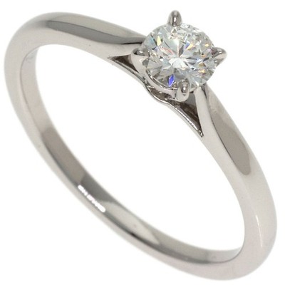 Cartier Solitär Diamant # 49 Ring Platin PT950 Damen [gebraucht]