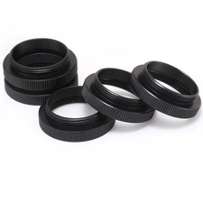 2pc C-MOUNT 5MM 7MM 10MM 22MM Extension Tube C-CS C/CS Mount Adapter Spacer Ring