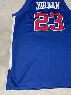 Michael Jordan Washington Bullets Basketball Retro Jerseys SZ 56