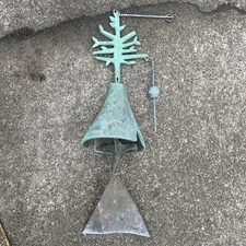 Paolo Soleri Arcosanti Cosanti Bronze “Plant A Tree” Strike Bell Chime MCM