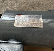 1 HP 3 Ph Motor DAYTON Model 4THU1: Open Dripproof, 145TC Face Mount, 1,140 RPM
