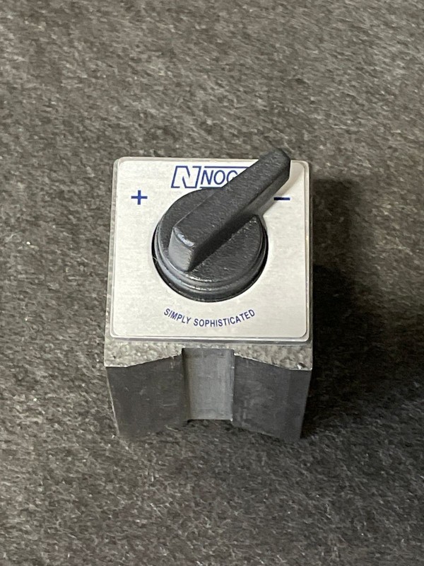 NOGA DG0036 Magnetic Indicator Base: 60mm Length, 50mm Width On, Off Switch