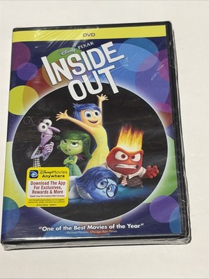 Inside Out (DVD, 2015) Brand New Factory Sealed
