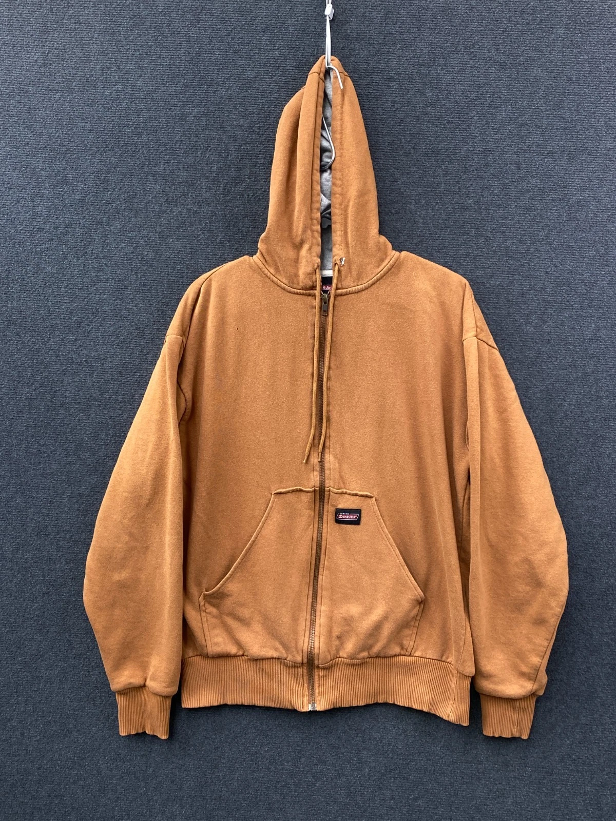 Dickies Mens Full Zip Hoodie Tan Thermal Lined Pockets Outdoor Workwear Y2K Sz M
Opens in a new wind
