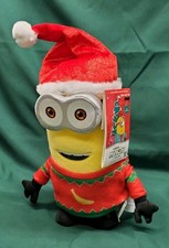 Gemmy Minions Rise Of Gru Kevin Christmas Plush "Walks and sings Jingle Bells"