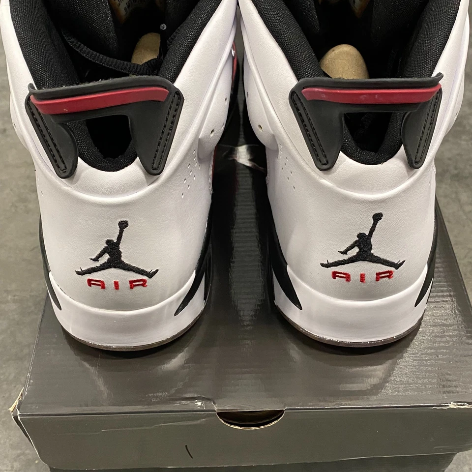 Talla 12.5 - Zapatos de baloncesto Jordan 6-17-23 Carmine 428817-002 negros ¡Envío rápido! Foto 4 de 4