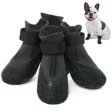 Large Anti-Slip Dog Socks with Rubber  Straps - Non-Slip Paw Protection