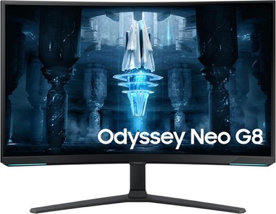 Samsung Odyssey Neo G8 32'' 4K 240Hz Curved Gaming Monitor (LS32BG852NNXGO)