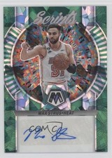 2022-23 Panini Mosaic Scripts Green Ice Prizm Max Strus #MS-MAX Auto 1l2