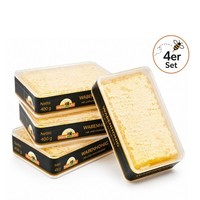 Honigwabe 4Er Set Von Imkerpur, 1600 G ( 4X 400 G) In Akazien-Honig