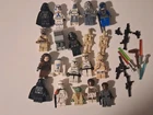 Lego Star Wars Minifigure Lot Of 20 With Accessories Some Rare