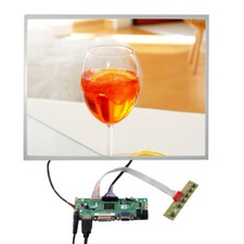 HD DVI VGA LCD Controller Board 17" LQ170E1LG21 1280X1024 LCD Screen