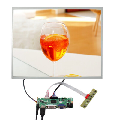 HD DVI VGA LCD Controller Board 17'' LQ170E1LG21 1280X1024 LCD Screen