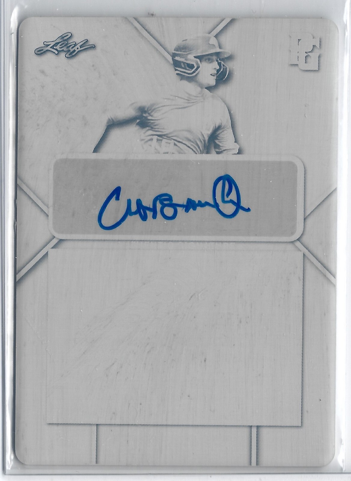 2021 Leaf Perfect Game Carson Queck 1/1 Auto Printing Plate PACQ1 eBay
