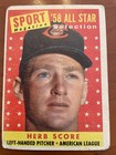 1958 Topps - Rivista Sportiva '58 Selezione All Star #495 Score Erbe