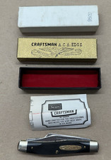 Craftsman American Eagle Two Blade Folding Pocketknife A.C.A. Edge & Box 9502