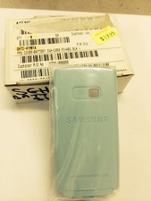 Samsung SGH-C450 Battery Cover Door in Sky Blue Original Part Brand New in pack