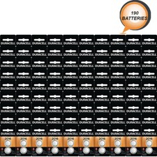 Genuine DURACELL CR2016 3V Pack of 190 Lithium Coin Button Batteries
