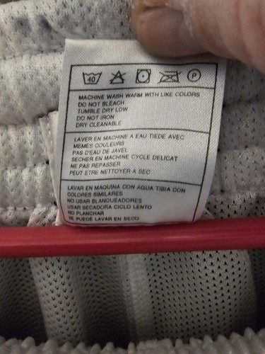 Vintage Nike 90's White Tag Shiny Shorts Size LARGE Navy. Excellent Condition - Picture 3 of 7