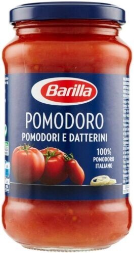 Barilla Sugo al Pomodoro con Pomodori e Datterini Senza Glutine - 400 gr - Foto 1 di 1