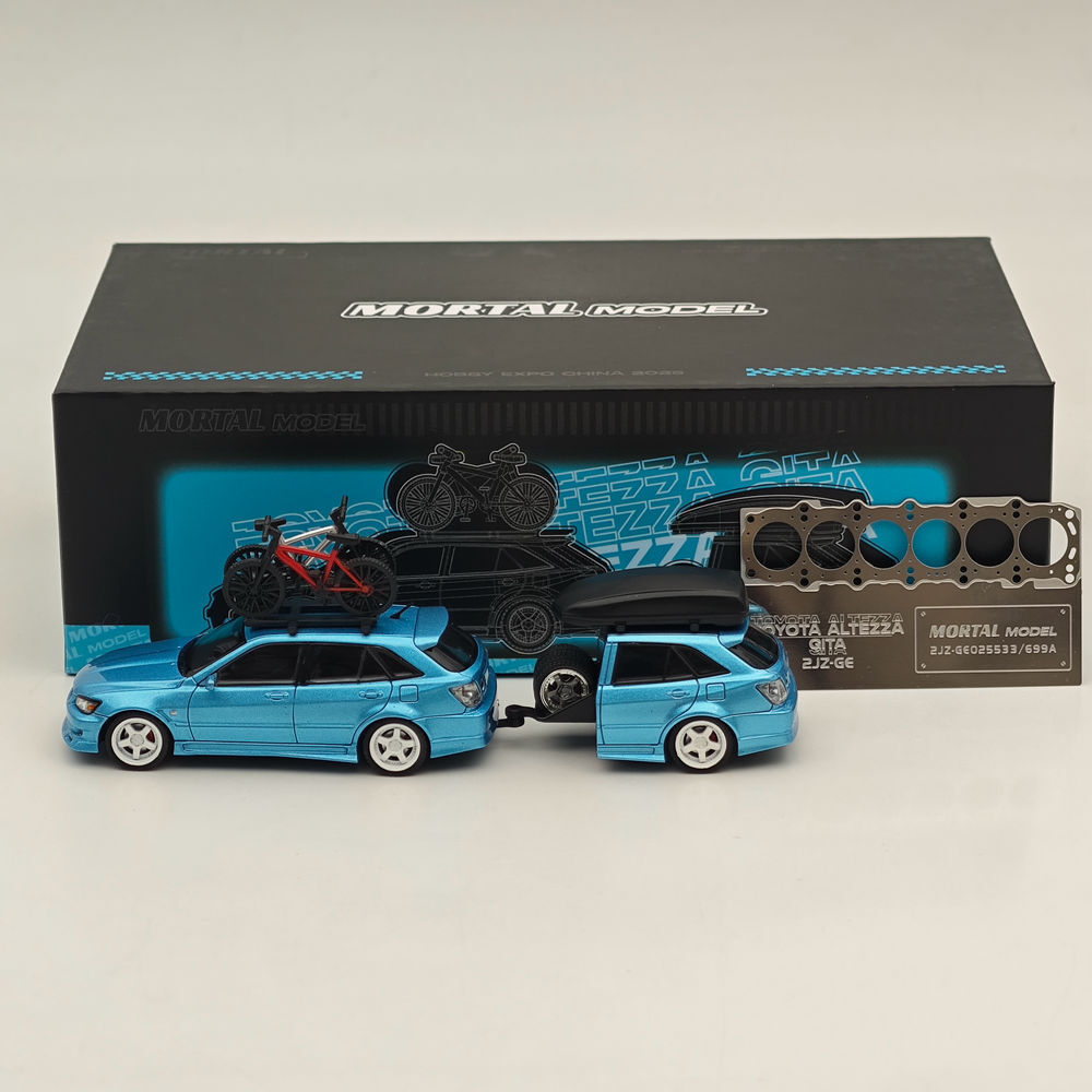 Mortal 2025 HEC Model 1:64 Diecast Toyota Altezza Gita Lexus IS200