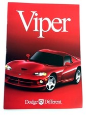 2000 Dodge Viper 30-page Original Sales Brochure Book - Gts Acr Rt Rt10 2000 Dodge Viper 30-page Original Sales Brochure Book - Gts Acr Rt Rt10