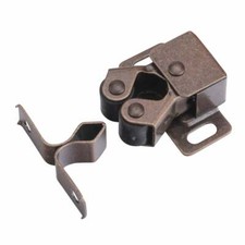 Bronze Double Roller Catch Cupboard, Wardrobe, Caravan, Box Catch, Latch