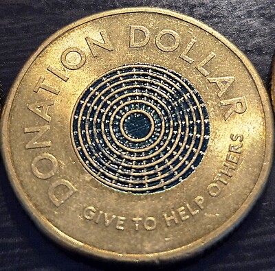 コレクション Donation $1 Dollar Coin with JCInitials Rare