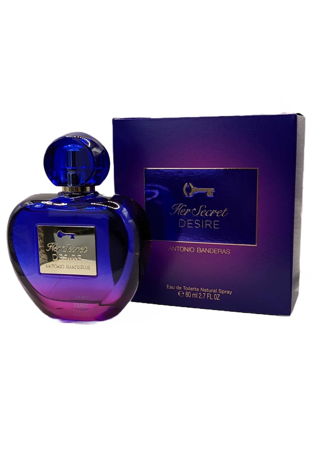 Antonio Banderas Her Secret Desire Eau De Toilette Spray 80Ml Profumo Da Donna