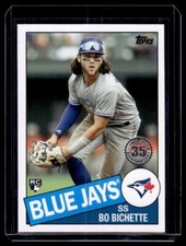 2020 Topps Update 1985 Baseball 35th Anniversary Bo Bichette RC Toronto Blue