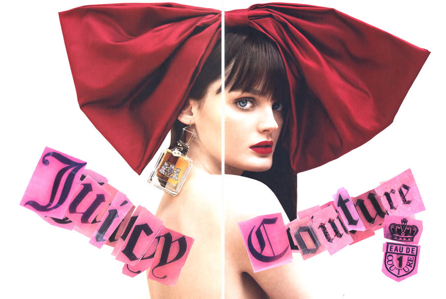 2007 Juicy Couture Tim Walker Lisa Cant 8-page MAGAZINE AD
