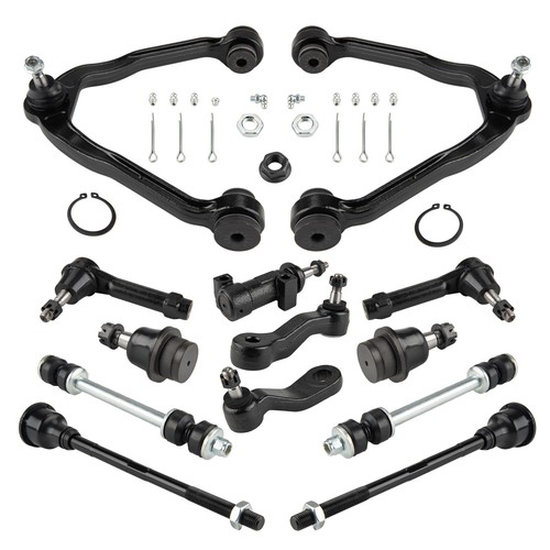 13pc Front Upper Control Arms Kit For Chevrolet GMC Silverado Sierra 1500 Yukon - Foto 6