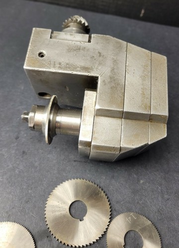 Citizen Cincom F25 Slitting Saw Live Tool Holder Swiss Machinist Right Angle - 第 5/12 張圖片