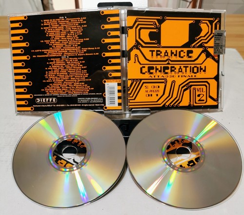CD DISCO PROGRESSIVE TRANCE GENERATION VOL.2 1999 RARO! OTTIME CONDIZIONI - Foto 8 di 8