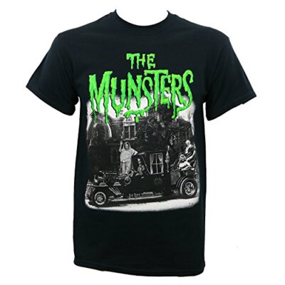 Men's The Munsters Family Coach T-Shirt - Official Universal Studios Tee