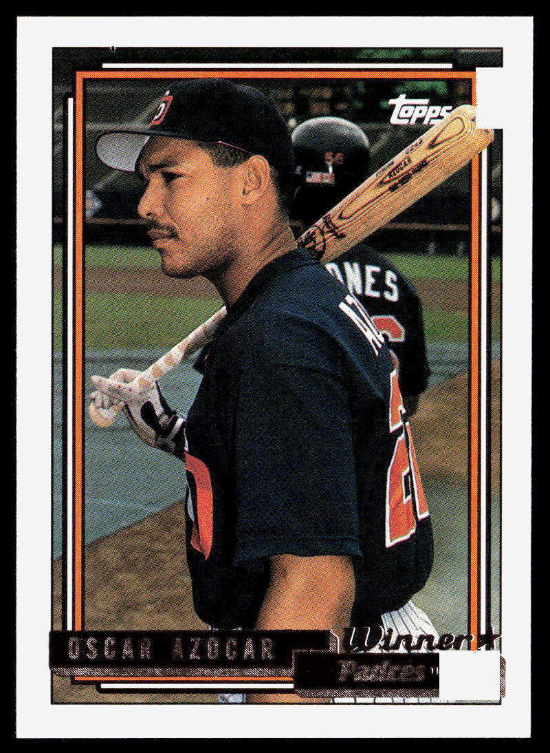 Oscar Azocar 1992 Topps Gold Winners #112 NMT | eBay