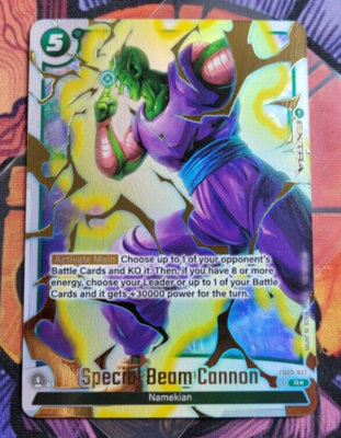 未開封 Kanon TCG Comiket 58 Limited Edition Special Beam Cannon FB03-077 Alternate Art Dragon Ball Super