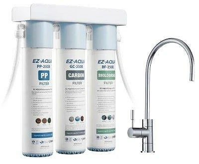 Three Stage Under Counter Water-filter System EZ-AQUA 250BU - Picture 1 of 2