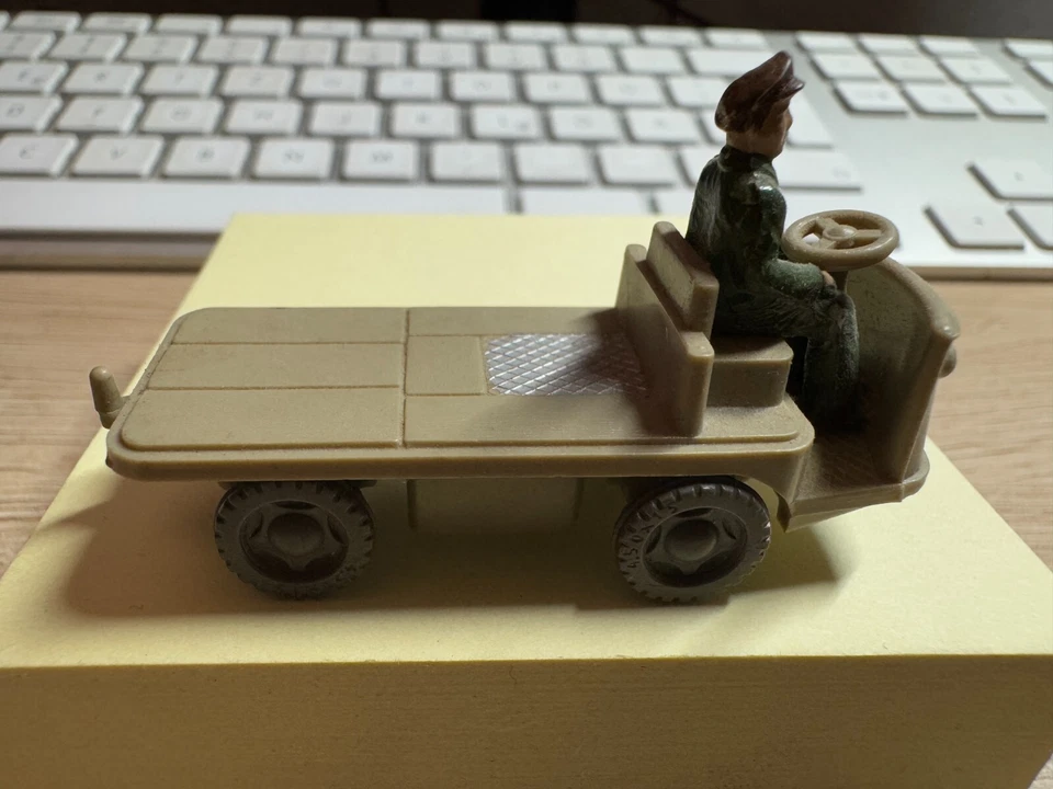 Siku 1:60 Plastica V-Serie Elettro Rimorchio V133 Buone Condizioni - Immagine 2 di 4