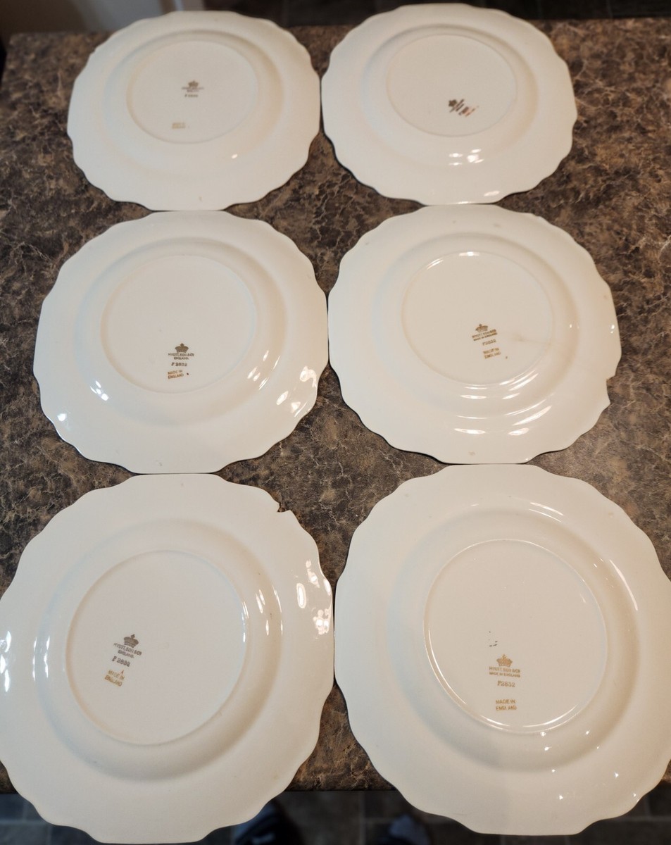 rotte7　 MYOTT 食器　8点セット Vintage Myott Son & Co England Pattern F2832 Porcelain