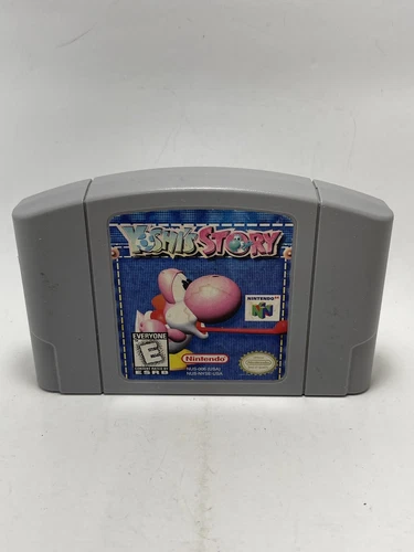 Yoshi's Story (Nintendo N64 1998) N64 Authentic Cartridge Cart Only Tested