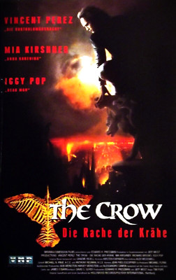 The Crow  2 ~ Die Rache der Krähe  * ERSTAUFLAGE * großes  Wendecover *  RARITÄT