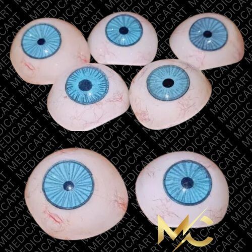 Lot De 50 Prothèses Oculaires Acrylique - Couleurs Et Tailles Variées - Pour Art Ou Collection