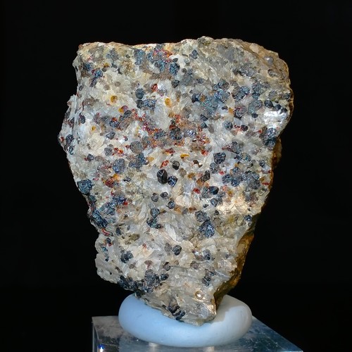 Phosphorescent Willemite w/ Calcite Zincite Tephroite Franklinite 0.26kg - Picture 7 of 9