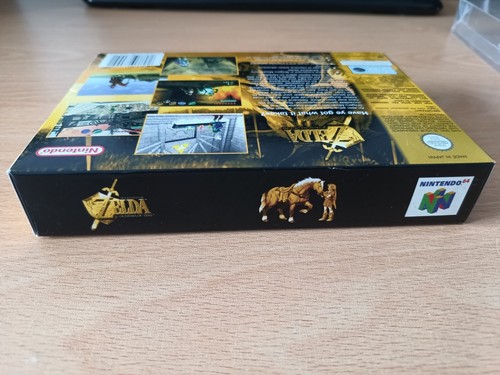 Zelda The Ocarina of Time N64 Nintendo 64 PAL CIB Half Sealed Near Mint - Picture 7 of 17