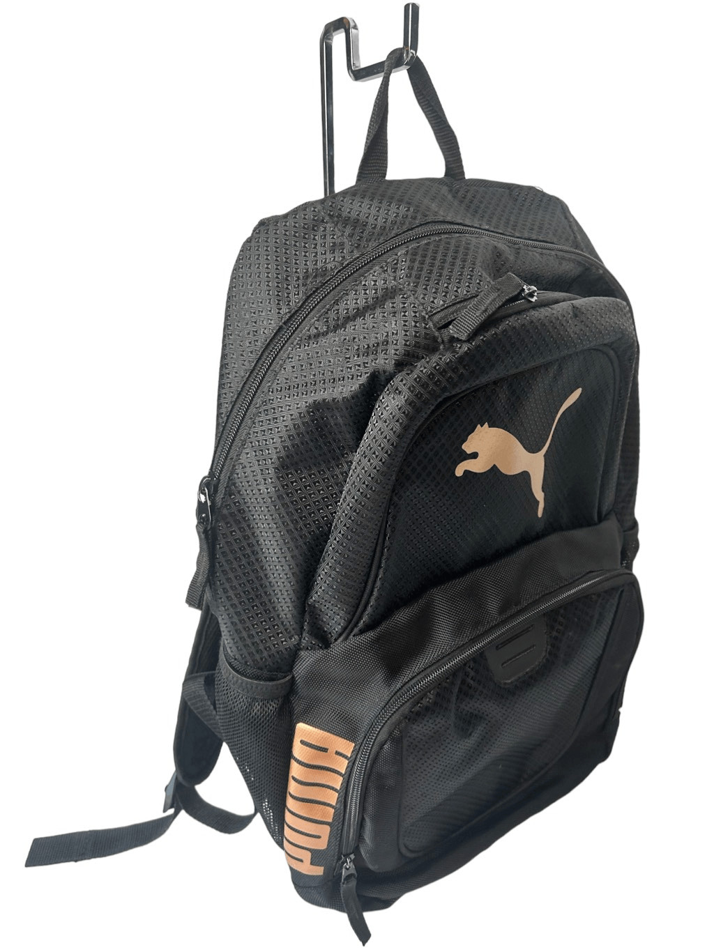 Puma contender backpack - preworn but lots life still left black and copper oran image 6